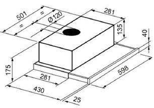 Встраиваемая вытяжка Кертинг KHP 6313 N фото 2 в Краснодаре Встраиваемая вытяжка Korting KHP 6313 N фото 2 в Краснодаре