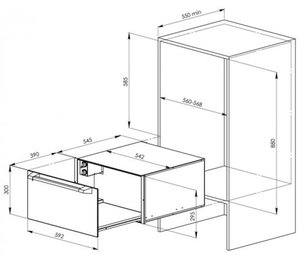 Подогреватель Де Дитрих DWD 929 B фото 2 в Краснодаре Подогреватель De Dietrich DWD 929 B фото 2 в Краснодаре