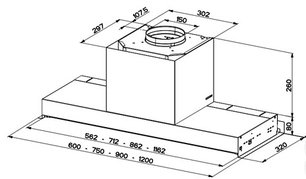 Встраиваемая вытяжка Фабер IN-NOVA PREMIUM X A75 фото 3 в Краснодаре Встраиваемая вытяжка Faber IN-NOVA PREMIUM X A75 фото 3 в Краснодаре