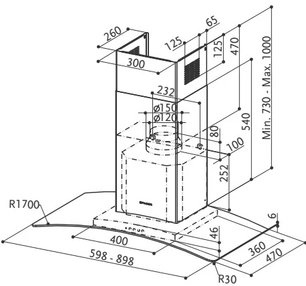 Вытяжка Фабер RAY X/V A90 фото 2 в Краснодаре Вытяжка Faber RAY X/V A90 фото 2 в Краснодаре