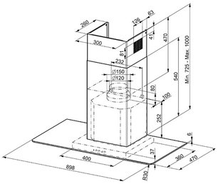 Вытяжка Смег KFV92DN-2 фото 2 в Краснодаре Вытяжка Smeg KFV92DN-2 фото 2 в Краснодаре