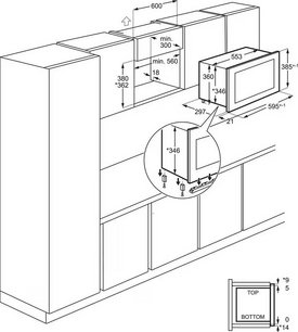 Встраиваемая микроволновая печь АЕГ OS5MG20EB фото 4 в Краснодаре Встраиваемая микроволновая печь AEG OS5MG20EB фото 4 в Краснодаре