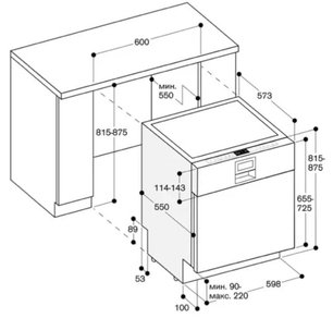 Встраиваемая посудомоечная машина Гаггенау DI 460-133 фото 3 в Краснодаре Встраиваемая посудомоечная машина Gaggenau DI 460-133 фото 3 в Краснодаре