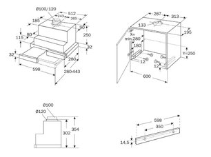 Вытяжка Нефф D4644X0 фото 2 в Краснодаре Вытяжка Neff D4644X0 фото 2 в Краснодаре