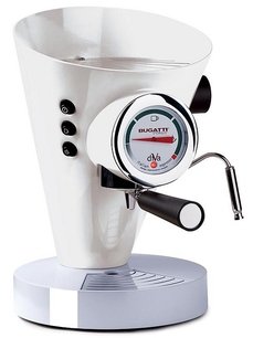 Кофеварка Бугатти Espresso Machine Diva White фото в Краснодаре Кофеварка Bugatti Espresso Machine Diva White фото в Краснодаре