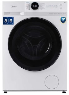 Стиральная машина с функцией сушки Мидеа MF200D80WBS/W-RU фото в Краснодаре Стиральная машина с функцией сушки Midea MF200D80WBS/W-RU фото в Краснодаре