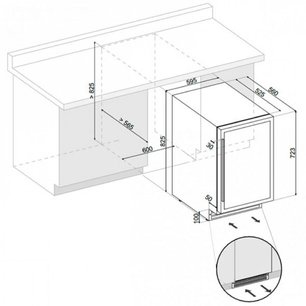 Винный шкаф Dunavox DAU-52.146W фото 4 в Краснодаре