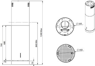 Вытяжка Falmec POLAR ISOLA X фото 2 в Краснодаре