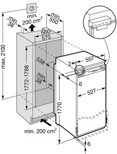 Холодильник Либхер IKB 3660 PremiumPlus BioFresh фото 4 в Краснодаре Холодильник Liebherr IKB 3660 PremiumPlus BioFresh фото 4 в Краснодаре
