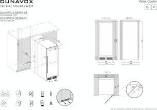 Винный шкаф Dunavox DX-70.258C фото 4 в Краснодаре