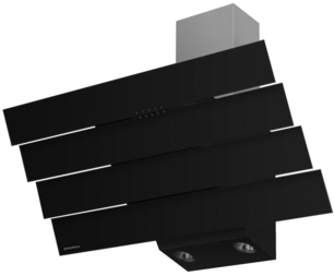 Вытяжка Маунфилд CASCADA QUART 90 BLACK фото в Краснодаре Вытяжка Maunfeld CASCADA QUART 90 BLACK фото в Краснодаре