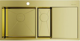 Мойка Omoikiri AKISAME 100-2 LG-L крыло справа фото