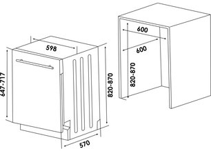 Встраиваемая посудомоечная машина Шауб Лоренц SLG VI6110 фото 2 в Краснодаре Встраиваемая посудомоечная машина Schaub Lorenz SLG VI6110 фото 2 в Краснодаре
