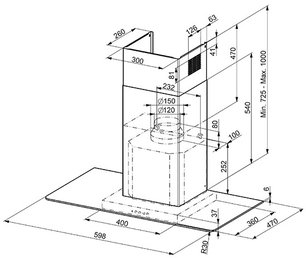 Вытяжка Смег KFV62DN фото 3 в Краснодаре Вытяжка Smeg KFV62DN фото 3 в Краснодаре