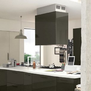 Вытяжка Falmec LAGUNA IS STEEL 60 BLACK фото 3 в Краснодаре