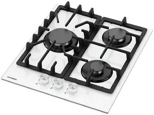 Газовая варочная панель Hyundai HHG 4333 WG фото 2 в Краснодаре