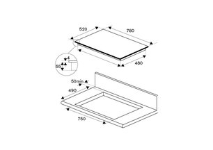 Варочная панель Бертаззони P786IM3B2NE фото 4 в Краснодаре Варочная панель Bertazzoni P786IM3B2NE фото 4 в Краснодаре