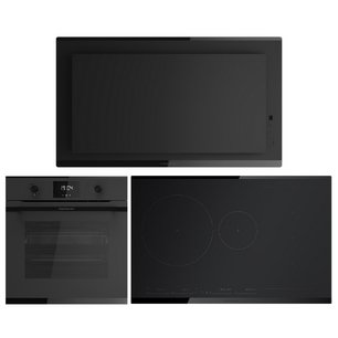 Kuppersbusch (варочная панель KI 8550.0 KSMR + духовой шкаф BP 6332.0 KSM6 MattBlack + вытяжка DW 8550.0 KSM) фото в Краснодаре Kuppersbusch (варочная панель KI 8550.0 KSMR + духовой шкаф BP 6332.0 KSM6 MattBlack + вытяжка DW 8550.0 KSM) фото в Краснодаре