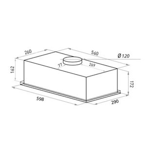 Кухонная вытяжка MAUNFELD Box Push 60 белый фото 2 в Краснодаре
