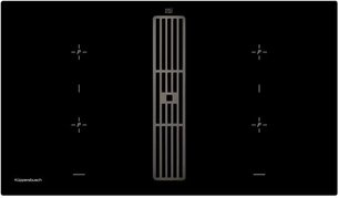 Варочная панель с вытяжкой Куперсбуш KMI 9850.0 SR Black Chrome фото в Краснодаре Варочная панель с вытяжкой Kuppersbusch KMI 9850.0 SR Black Chrome фото в Краснодаре
