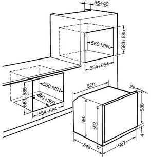 Духовой шкаф Смег SF855A фото 2 в Краснодаре Духовой шкаф Smeg SF855A фото 2 в Краснодаре
