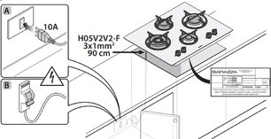 Газовая варочная панель Баразза 1PMD70B фото 3 в Краснодаре Газовая варочная панель Barazza 1PMD70B фото 3 в Краснодаре
