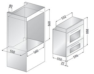 Духовой шкаф Илве 200B-MMP IX фото 3 в Краснодаре Духовой шкаф Ilve 200B-MMP IX фото 3 в Краснодаре
