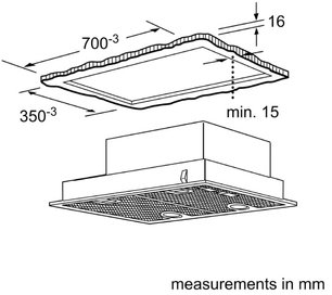 Встраиваемая вытяжка Бош DHL755BL фото 3 в Краснодаре Встраиваемая вытяжка Bosch DHL755BL фото 3 в Краснодаре