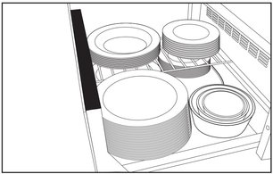 Встраиваемый подогреватель посуды Miele ESW 7030 OBSW фото 4 в Краснодаре