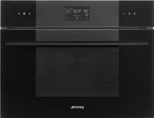 Компактный духовой шкаф с паром Смег SO4102S3B3 фото в Краснодаре Компактный духовой шкаф с паром Smeg SO4102S3B3 фото в Краснодаре