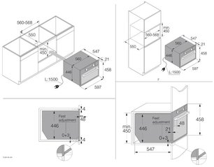 Встраиваемая микроволновая печь Аско OM8464A фото 4 в Краснодаре Встраиваемая микроволновая печь Asko OM8464A фото 4 в Краснодаре