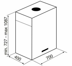 Вытяжка Кертинг KHA 7950 X Cube фото 3 в Краснодаре Вытяжка Korting KHA 7950 X Cube фото 3 в Краснодаре