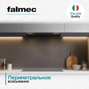 Встраиваемая вытяжка Falmec BUILT-IN BURANO PLUS 50 BK фото 4 в Краснодаре