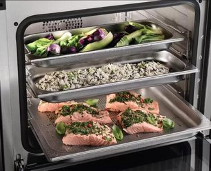 Встраиваемая пароварка Miele DGC 7865 HCX PRO OBSW фото 4 в Краснодаре