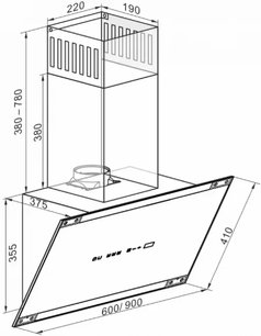 Вытяжка Кайзер AT 6445 ELFAD ECO фото 3 в Краснодаре Вытяжка Kaiser AT 6445 ELFAD ECO фото 3 в Краснодаре
