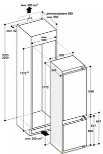 Встраиваемый холодильник Гаггенау RB 282-203 фото 3 в Краснодаре Встраиваемый холодильник Gaggenau RB 282-203 фото 3 в Краснодаре