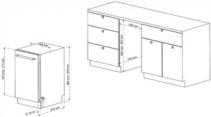 Встраиваемая посудомоечная машина Кертинг KDI 45898 I фото 4 в Краснодаре Встраиваемая посудомоечная машина Korting KDI 45898 I фото 4 в Краснодаре