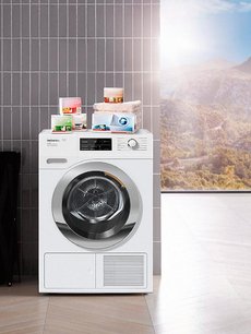 Сушильная машина Миле TCJ 690 WP Chrome Edition фото 3 в Краснодаре Сушильная машина Miele TCJ 690 WP Chrome Edition фото 3 в Краснодаре