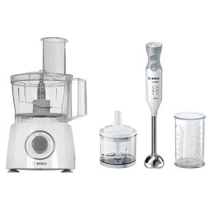 Bosch (кухонный комбайн MCM3200W + блендер MSM 66120) фото в Краснодаре Bosch (кухонный комбайн MCM3200W + блендер MSM 66120) фото в Краснодаре