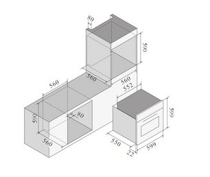 Духовой шкаф ILVE OV60-SNT3/AWG фото 2 в Краснодаре