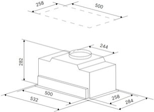 Встраиваемая вытяжка Куперсбуш DEL 6550.0 W фото 2 в Краснодаре Встраиваемая вытяжка Kuppersbusch DEL 6550.0 W фото 2 в Краснодаре
