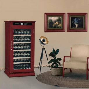 Винный шкаф Мэйвел MV69-WN1-C (Nut) фото 2 в Краснодаре Винный шкаф Meyvel MV69-WN1-C (Nut) фото 2 в Краснодаре