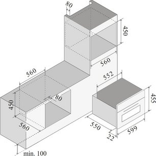 Духовой шкаф Ilve 645GTZ41/BK фото 2 в Краснодаре