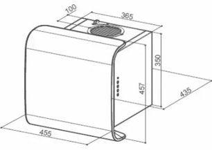Вытяжка Faber CARRE' BLUE F42 фото 3 в Краснодаре