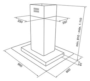 Вытяжка Тека DG3 ISLAND фото 2 в Краснодаре Вытяжка Teka DG3 ISLAND фото 2 в Краснодаре