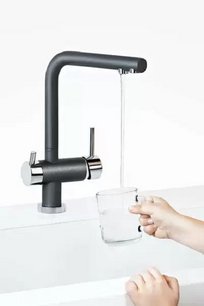 Смеситель Omoikiri NAGANO PVD-GM фото 3