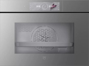 Встраиваемый паровой шкаф V-Zug CombiSteamer V6000 AutoDoor 45 CS6T-23043 платина