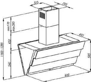 Вытяжка Kuppersberg RAMZ 90 W фото 4 в Краснодаре