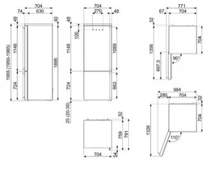 Холодильник Смег FA8005LPO5 фото 3 в Краснодаре Холодильник Smeg FA8005LPO5 фото 3 в Краснодаре