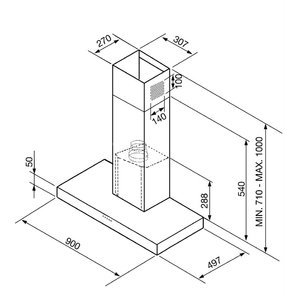 Вытяжка Smeg KS905NXE2 фото 2 в Краснодаре